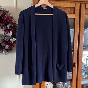 J. Jill Deep Blue Women's Cardigan